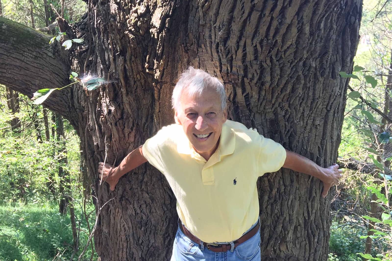 The Tree Whisperer® Video Jim with some of his favorite trees